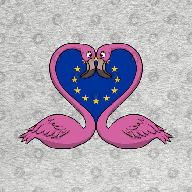 Flamingo European Union by RampArt